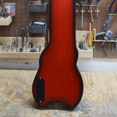 Cherry Red Burst - 8-String - Lap Steel Guitar - Satin Relic Finish - USA Made - C13th Tuning image 11