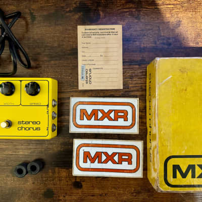 MXR MX-134 Stereo Chorus 1979 - 1984 | Reverb Canada MXR MX-134 Stereo Chorus 1979 - 1984 | Reverb Canada
