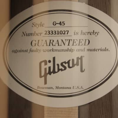 Gibson Generation Collection G-45 (#027) image 13