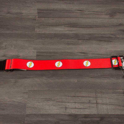 Buckle Down The Flash Logo Guitar Strap for sale