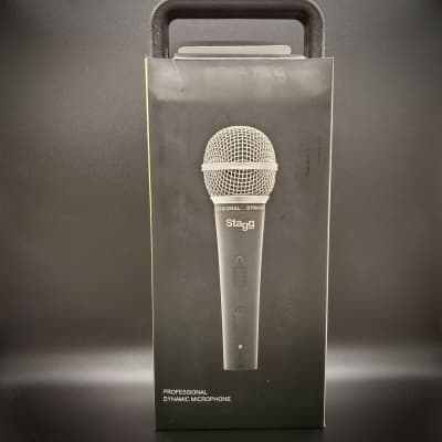 Stagg SDM50 Dynamic Cardioid Microphone w/XLR cable image 3