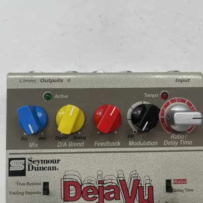 Seymour Duncan SFX-10 Deja Vu Tap Delay Echo With BBD Rare Guitar Effect Pedal image 2
