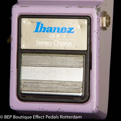 Ibanez CS-9 Stereo Chorus 1984 s/n 400043 Japan as used by Duff McKagan ( Guns N' Roses ) image 5