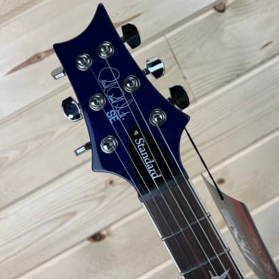 PRS Paul Reed Smith SE LEFTY Standard 24-08 Translucent Blue NEW! #0971 image 2