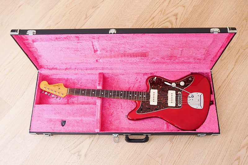 特別セーフ Reissue Vintage '62 Jazzmaster Fender 1985 Candy Red Apple ギター