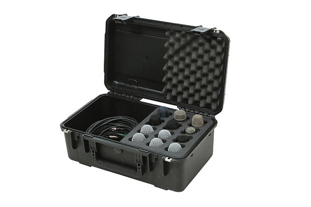 SKB 3i-2011-MC12 iSeries Injection Molded Case for 12 Microphones image 1