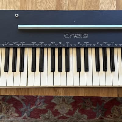 STEVE REICH owned and used Casio CT-202 Casiotone 49-Key Synthesizer 1980s - Black