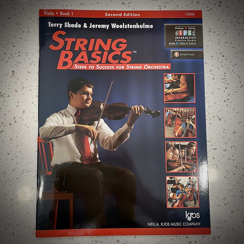 KJOS String Basics For String Orchestra Viola Method Book 1 Reverb