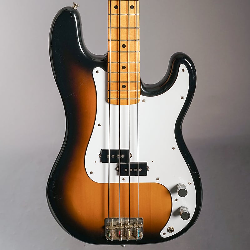 Squier Jv Precision Bass 1983 Two Tone Sunburst Reverb Australia