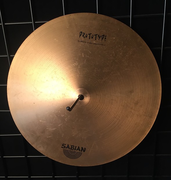 Sabian Vault Tour Prototype 15" Lamp Shade Style Cymbal Reverb