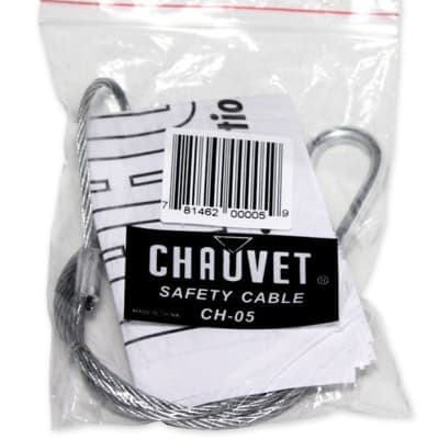 Chauvet CH-05 31" Inch Safety Clamp Lighting Cable Wire For Up To 700 LBS CH05 image 1