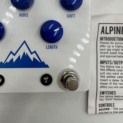 BIG SUMMER BLOWOUT// JHS Alpine Dual Reverb 2016 - White image 4