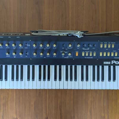 Restored Korg Polysix – with MIDI upgrade