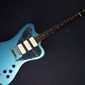 Gibson Firebird III Non Reverse P90 2011 Pelham Blue | Reverb