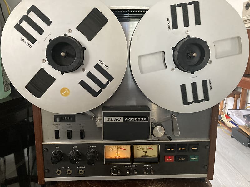 PLEASE READ!! TEAC A-3300SX 1/4 4-Track 10.5 inch 2-Channel Reel