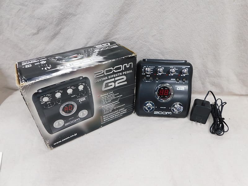 ZOOM G2 Guitar Effects Pedal *Ships in Original BOX! Reverb