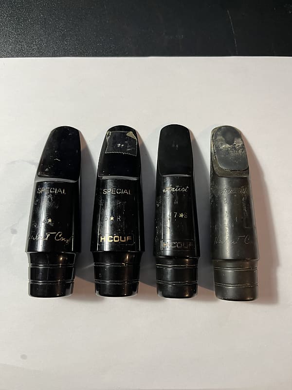 H. Couf Tenor Sax Mouthpiece Collection Artist & Special Reverb