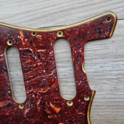 Fender Stratocaster Strat '59 - '62 Tortoise Celluloid   Tortoise RI 60 61 image 3