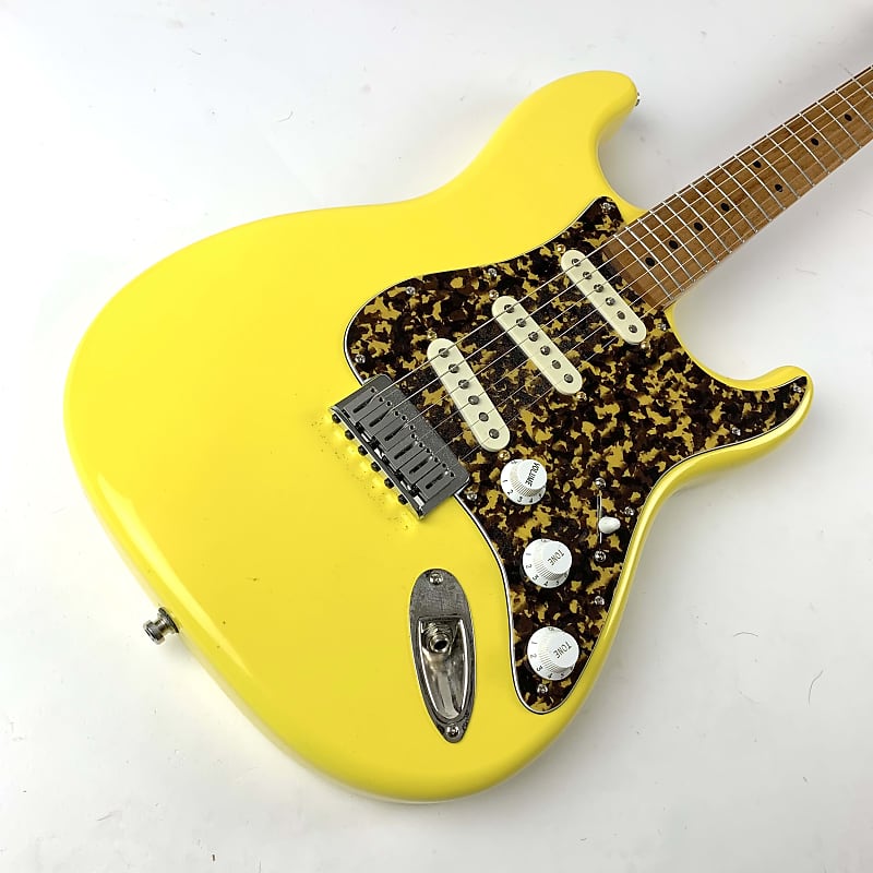 Fender Parts Stratocaster Hardtail 2021 Canary Yellow, Reverb