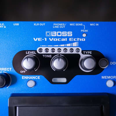 Boss VE-1 Vocal Echo Multi-Effect Unit | Reverb