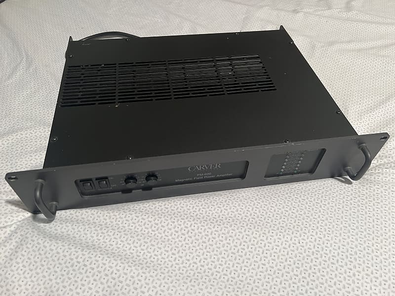 CARVER PM-600 PAパワーアンプ 業務用パワーアンプ カーバー Carver PM-600 Magnetic Field Power Amplifier (AS IS