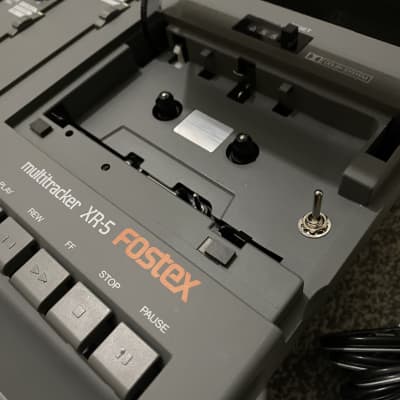 Fostex XR5 Cassette Multitracker 4 Track Recorder Mixer Portastudio [dual speed modded] image 4