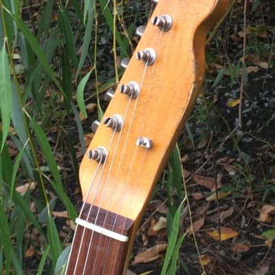Vintage Custom Telecaster 1990s Classic Blonde Custom Built Relic Aged Nitro Neck Esquire ES63 image 7