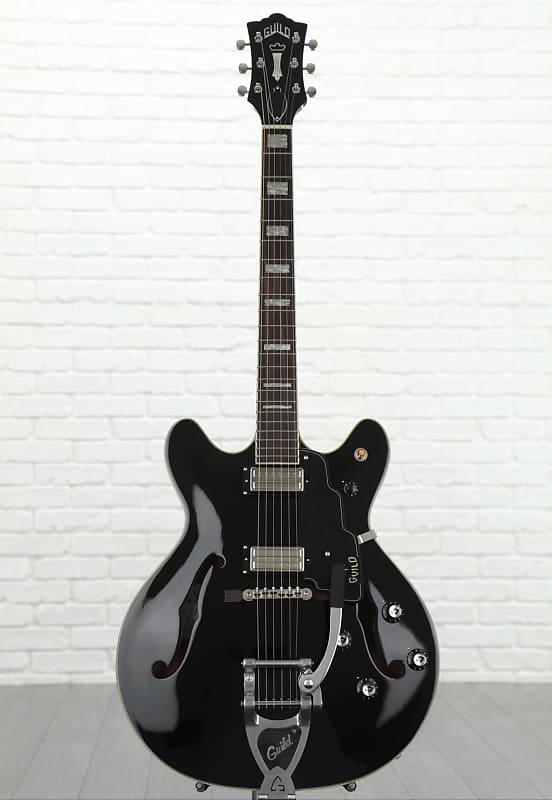 Guild Starfire V 2017 Black | Reverb