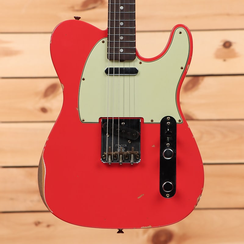 ★Custom Oder Relic FiestaRedTelecaster ★ Fender Custom Shop 1956 Time Machine Journeyman Relic