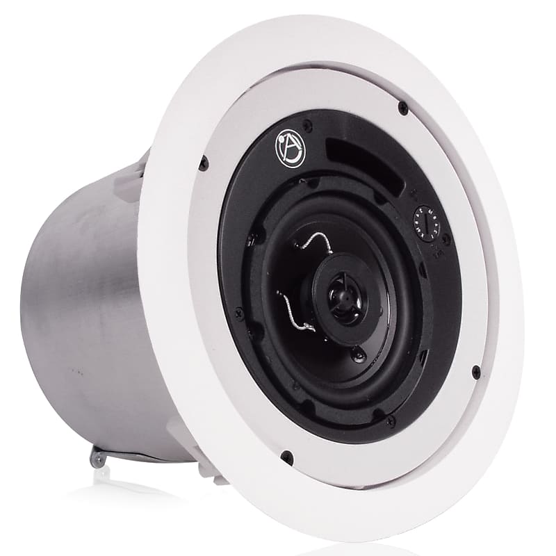 Atlas Sound FAP42T 4" Coaxial Speaker System with 70.7V/100V-16W Transformer and 8Ohms Bypass image 1
