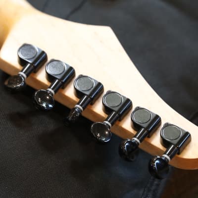 Benford Guitars Modern S Double-Cut Electric Guitar Purple Sparkle w/ Birdseye Maple Neck + OGB imagen 19