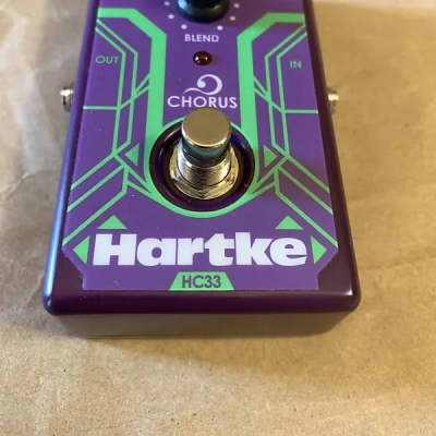 Reverb.com listing, price, conditions, and images for hartke-hc33-chorus-analog-bass-chorus-effects-pedal