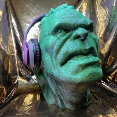 The Hulk Headphone Stand Incredible Immortal Marvel Comic