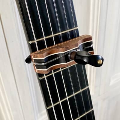 Darren Hippner Especial Barbero Flamenco Guitar Blanca 2023 Free Spanish Cejilla image 11