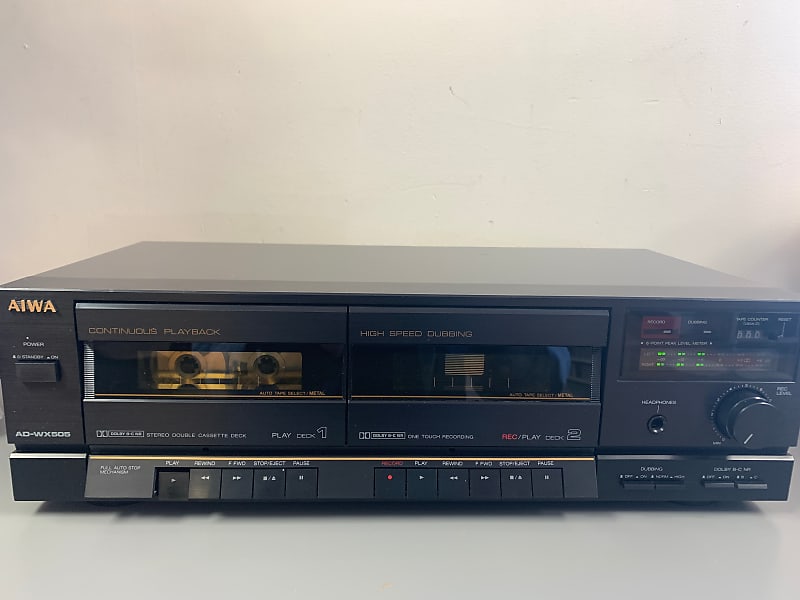 Aiwa ADWX505 Cassette Deck * tape counter not working Reverb