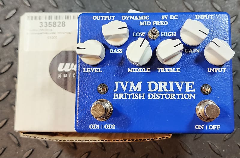 Weehbo JVM Drive British Distortion Overdrive | Reverb