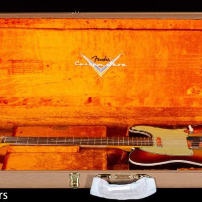 Fender Custom Shop LTD 1960 Telecaster Custom Relic Chocolate 3-Tone Sunburst (394) image 7