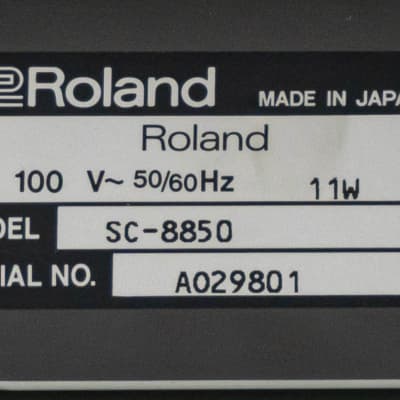Roland Sound Canvas SC-8850 Sound Module Synthesizer with Power