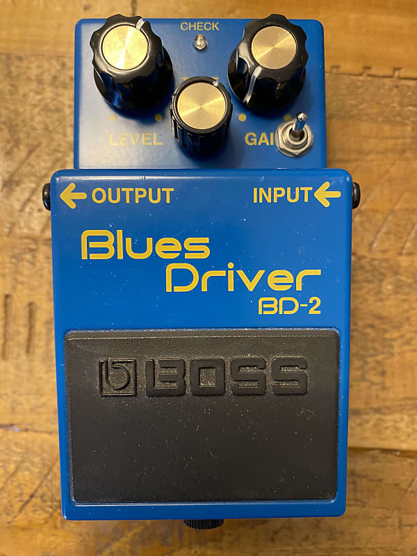 Keeley Boss BD-2 Blues Driver Overdrive with Phat Mod 2010s - Blue