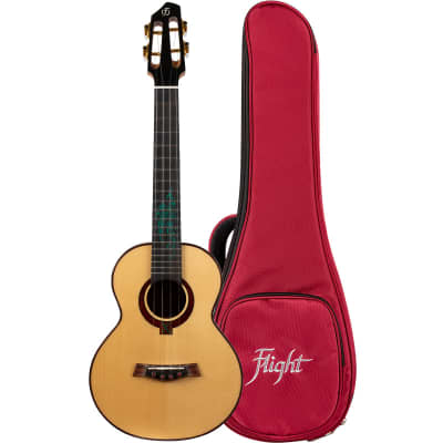 Flight A10 SC Cocobolo Dragon 10th Anniversary Tenor Ukulele New - Solid Engelmann Spruce image 1