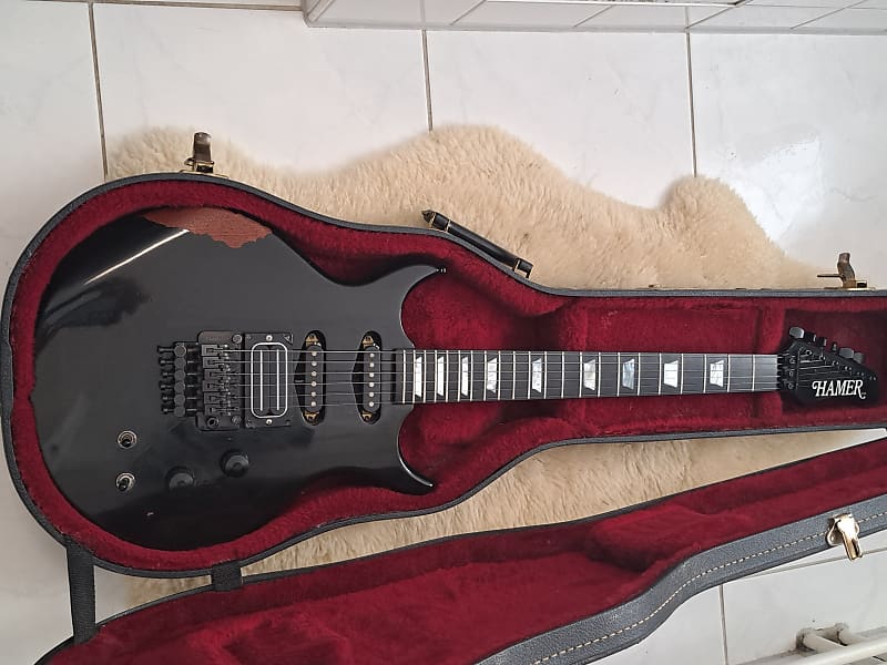 Hamer (USA) Signature SS1 Steve Stevens 1985 - Black | Reverb