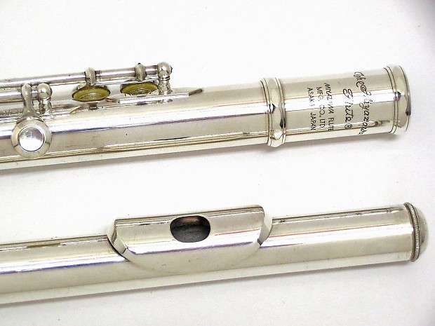 管楽器・吹奏楽器 MIYAZAWA FLUTE MFG.CO.LTD ASAKA JAPAN Miyazawa MS-70S Wind Instruments Flute sterling silver