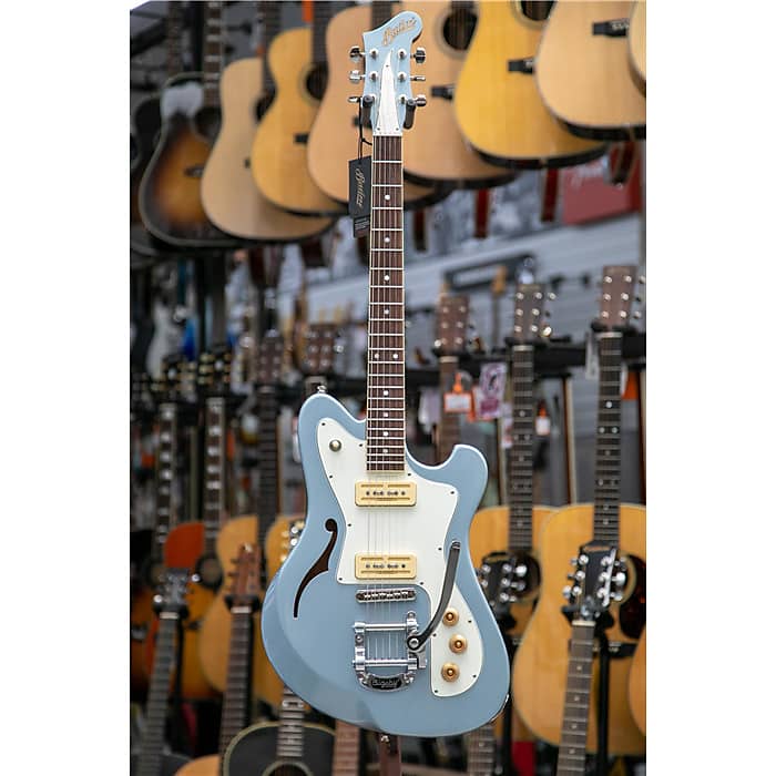 BAUM Conquer 59 Skyline Blue Electric Guitar | Reverb