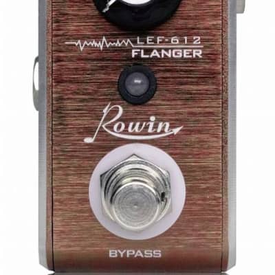ROWIN LEF-612 FLANGER Micro Effect Pedal  and Hot Box Tuner image 2