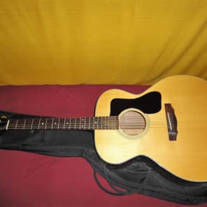 Rare 1978-80 Takamine F-345 Jumbo Acoustic Guitar & Gig Bag in Great Condition image 1