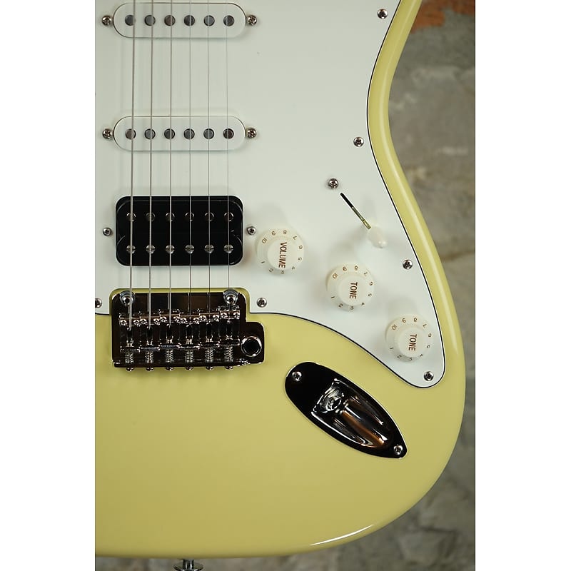 SUHR Classic S HSS Rosewood - Vintage Yellow | Reverb