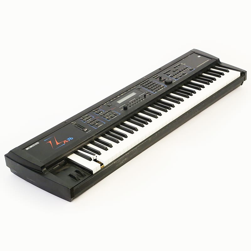 1998 Ensoniq ZR76 Weighted 76Key Keyboard Workstation Reverb