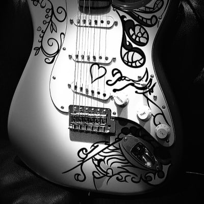 Fender Jimi Hendrix 50th Anniversary Monterey LTD John Mayer Style Artwork image 2