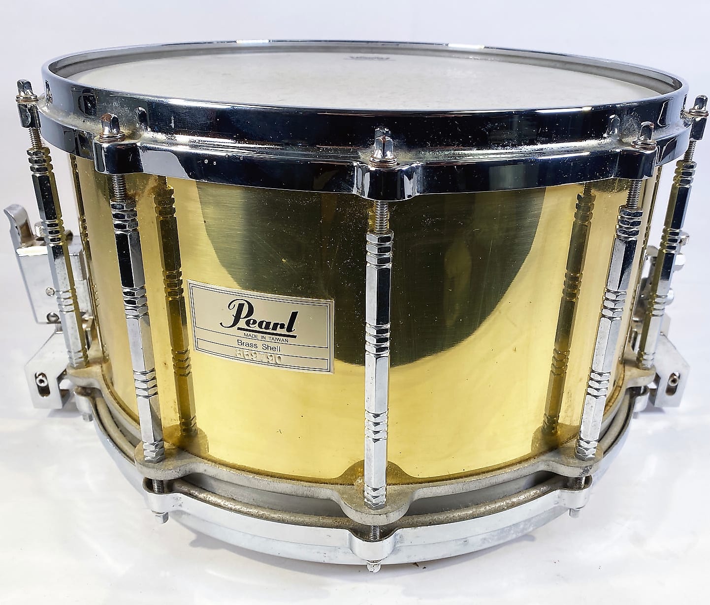 Pearl Brass Free Floating Snare 14x8 (High Tuning) 