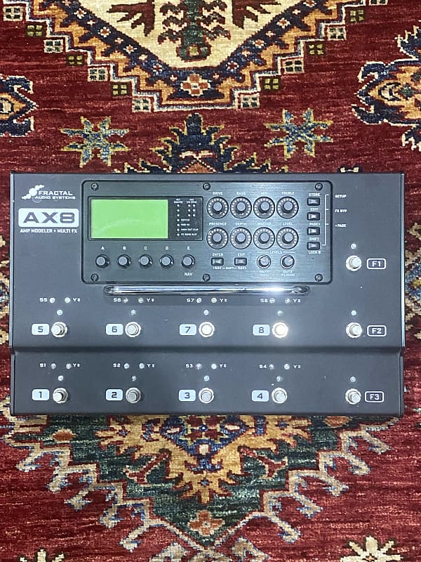 Fractal Audio AX8 Amp Modeler/Multi-FX Processor | Reverb